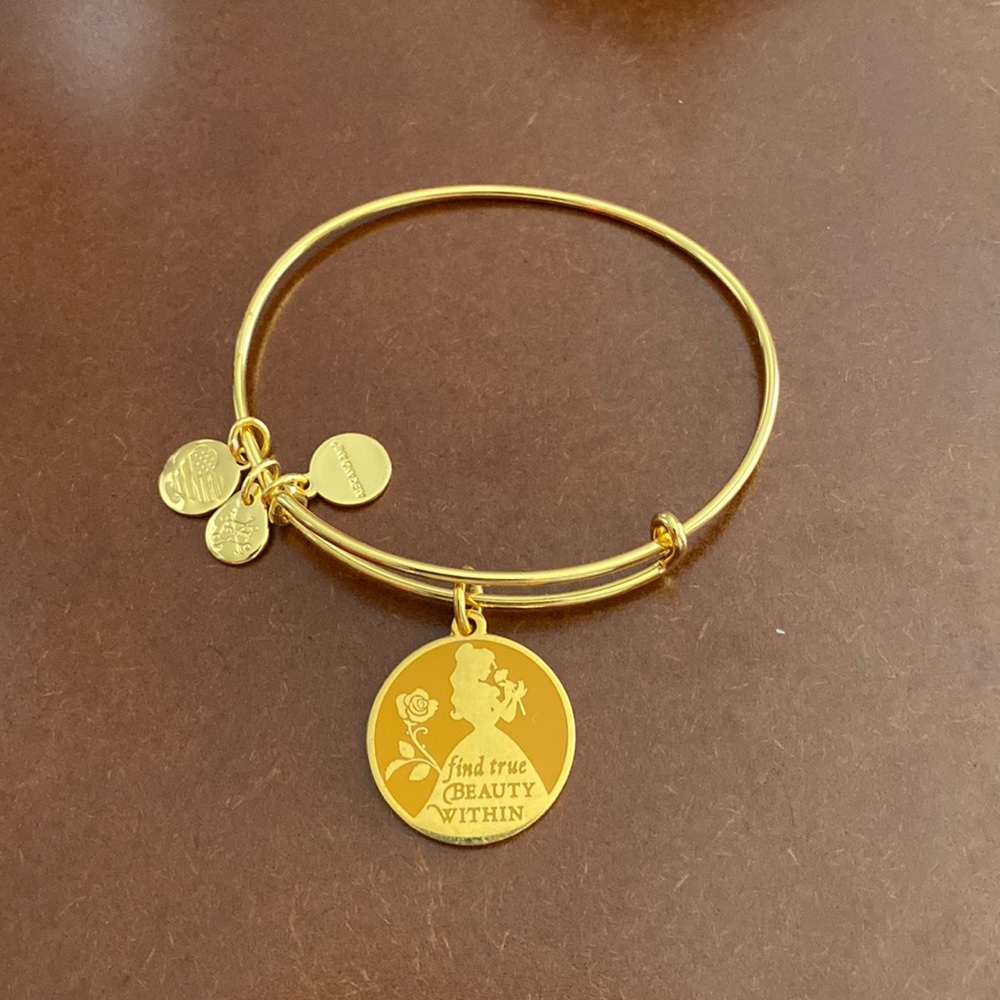 Alex and ani beauty and the best bracelet, like new never worn